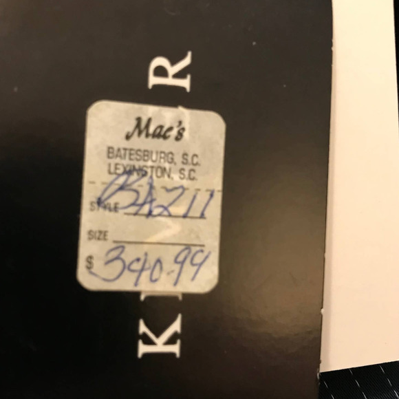 Randy Kemper Blue Pinstripe Jacket w/Gold Chain Embellishment, New, Size 8 - Picture 6 of 7